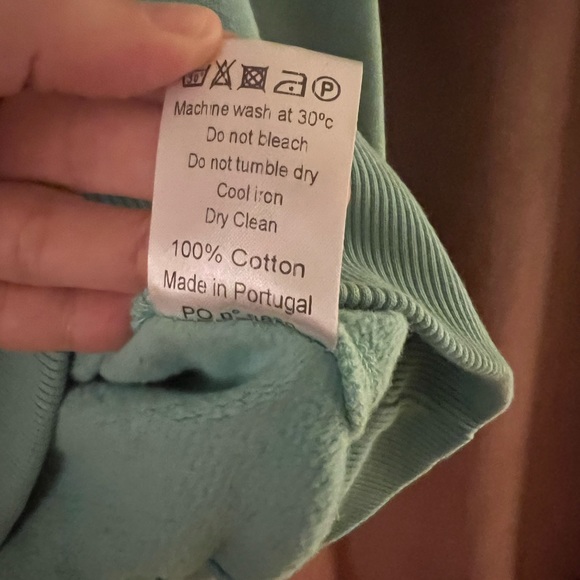 66 DEGREES NORTH MINT HOODIE SMALL - Picture 4 of 4